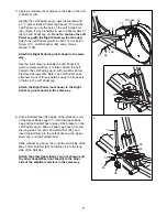 Preview for 7 page of Healthrider C865e Elliptical User Manual