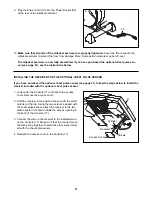 Preview for 9 page of Healthrider C865e Elliptical User Manual