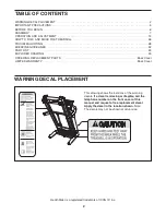 Preview for 2 page of Healthrider Club Series H155t Treadmill Manual