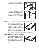 Preview for 29 page of Healthrider Club Series H155t Treadmill Manual