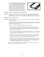 Preview for 30 page of Healthrider Club Series H155t Treadmill Manual