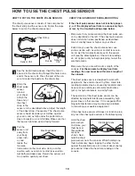 Preview for 10 page of Healthrider Cross Trainer 1050 T User Manual