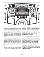 Preview for 13 page of Healthrider Cross Trainer 1050T (Spanish) Manual Del Usuario