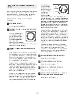 Preview for 16 page of Healthrider Cross Trainer 1050T (Spanish) Manual Del Usuario