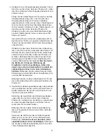 Preview for 7 page of Healthrider Cross Trainer 2000s (German) Bedienungsanleitung