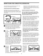 Preview for 9 page of Healthrider Cross Trainer 2000s (German) Bedienungsanleitung