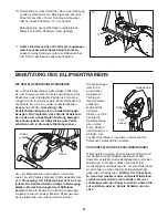 Preview for 8 page of Healthrider Cross Trainer 690s (German) Bedienungsanleitung