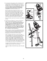 Preview for 6 page of Healthrider Cross Trainer 900S Manual