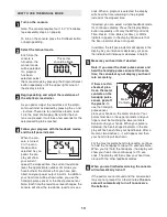 Preview for 13 page of Healthrider Cross Trainer 900S Manual