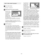 Preview for 14 page of Healthrider Cross Trainer 900S Manual