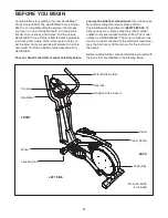 Preview for 3 page of Healthrider Cross Trainer 990S User Manual