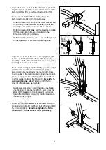 Предварительный просмотр 6 страницы Healthrider E330 Elliptical User Manual