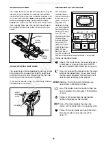 Предварительный просмотр 11 страницы Healthrider E330 Elliptical User Manual