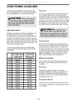 Preview for 15 page of Healthrider E330 Elliptical User Manual