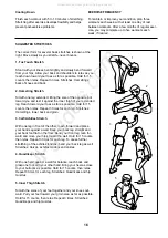 Preview for 16 page of Healthrider E330 Elliptical User Manual