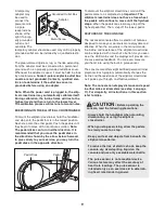 Preview for 9 page of Healthrider E730 Elliptical Manual