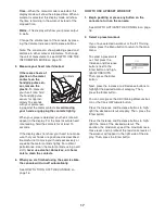 Preview for 17 page of Healthrider Gx4.0 Bike Manual