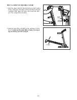 Preview for 17 page of Healthrider H 110i Treadmill User Manual