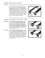 Preview for 19 page of Healthrider H 110i Treadmill User Manual