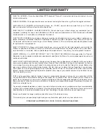 Preview for 28 page of Healthrider H 110i Treadmill User Manual