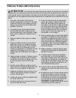 Preview for 3 page of Healthrider H 110i (French) Manuel De L'Utilisateur