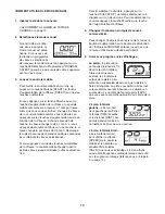 Preview for 13 page of Healthrider H 110i (French) Manuel De L'Utilisateur