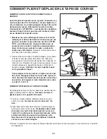 Preview for 16 page of Healthrider H 110i (French) Manuel De L'Utilisateur