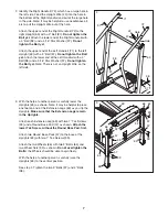 Предварительный просмотр 7 страницы Healthrider H 300 User Manual