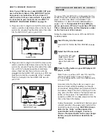 Предварительный просмотр 19 страницы Healthrider H 300 User Manual