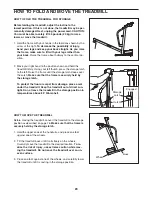 Предварительный просмотр 23 страницы Healthrider H 300 User Manual