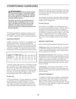 Preview for 25 page of Healthrider H 550i User Manual