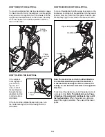 Предварительный просмотр 14 страницы Healthrider H 92E User Manual