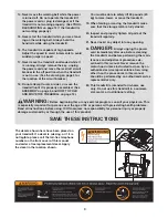 Предварительный просмотр 3 страницы Healthrider H100i Treadmill User Manual