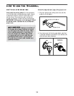 Preview for 16 page of Healthrider H100T HETL79615.0 User Manual