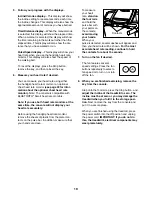 Preview for 19 page of Healthrider H100T HETL79615.0 User Manual