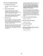 Preview for 20 page of Healthrider H100T HETL79615.0 User Manual