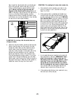 Preview for 25 page of Healthrider H100T HETL79615.0 User Manual