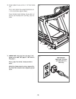 Preview for 13 page of Healthrider H105t Treadmill User Manual