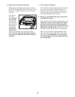 Preview for 19 page of Healthrider H105t Treadmill User Manual