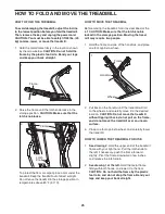 Preview for 25 page of Healthrider H105t Treadmill User Manual