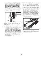 Preview for 27 page of Healthrider H105t Treadmill User Manual