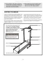 Предварительный просмотр 3 страницы Healthrider H10t Treadmill User Manual