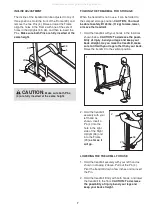 Предварительный просмотр 7 страницы Healthrider H10t Treadmill User Manual