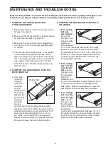 Предварительный просмотр 8 страницы Healthrider H10t Treadmill User Manual