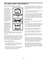 Preview for 13 page of Healthrider H125t Treadmill User Manual