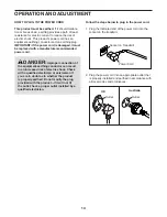 Preview for 14 page of Healthrider H125t Treadmill User Manual