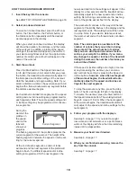 Preview for 18 page of Healthrider H125t Treadmill User Manual