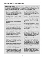 Preview for 3 page of Healthrider H130t Treadmill (Spanish) Manual Del Usuario