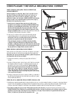 Preview for 21 page of Healthrider H130t Treadmill (Spanish) Manual Del Usuario