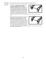 Preview for 24 page of Healthrider H130t Treadmill (Spanish) Manual Del Usuario